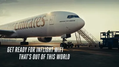 Emirates Partners with SpaceX to Deliver World's Fastest Inflight Wi-Fi.