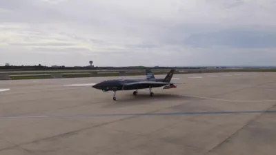 Watch Turkey's First Unmanned Fighter Jet.