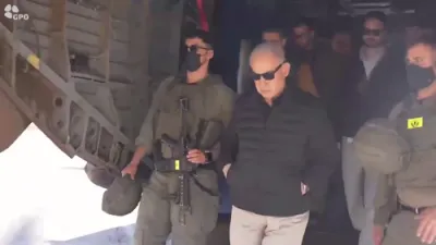 PM Netanyahu and Security Chiefs Visit IDF Outpost in Southern Syria.