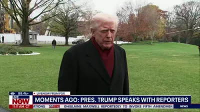 Trump Warns Zelensky to Accept U.S. Peace Plan.