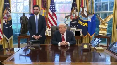 BREAKiNG: Trump and Mamdani Unite in the White House.