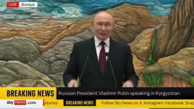 Putin Denies Plans to Attack Europe.