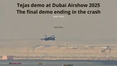 Indian Tejas Jet Crashes at Dubai Airshow &mdash; Pilot Error or Worse?