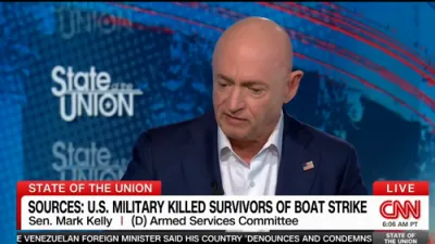 Democrat Senator Kelly Threatens Legal Action Against Pete Hegseth.