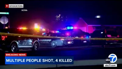BREAKING: Four Dead, Dozens Wounded in Stockton Birthday Mass Shooting.