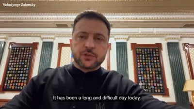 Zelensky Pushes Back After Trump Hints Ukraine Peace Deal Near.