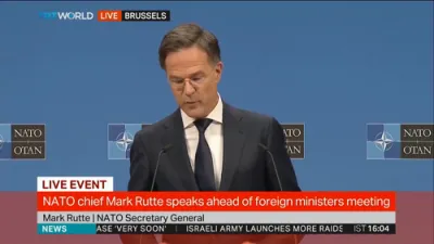 Mark Rutte Confident U.S.-Led Diplomacy Will Restore European Peace.