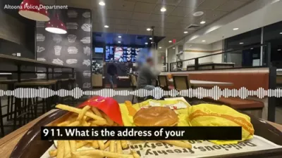 McDonald's Employee Alerts Police After Spotting Mangione in Altoona Through 911.