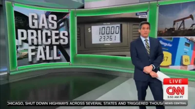 CNN Acknowledges U.S. Gas Prices Drop to Four-Year Low.