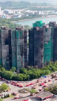 Hong Kong Fire Death Toll Hits 146.