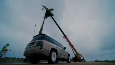 BYD Withstands Two-Ton Palm Trunk Drop Test.