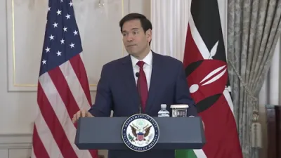 Rubio Outlines Sustainable Health Assistance Model for Kenya.