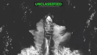 U.S. Southern Command Strikes Boat of Drug-Running Terrorists.