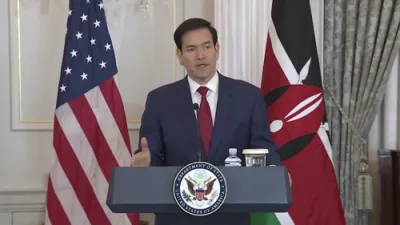 Rubio Announces Five-Year U.S.&ndash;Kenya Health Partnership Under America First.