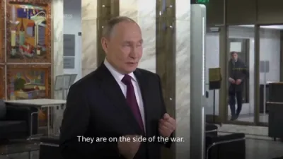 Putin Says Europe Is Sabotaging Trump's Peace Efforts.