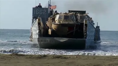 American Troops Deploy to Puerto Rico.