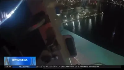 Bodycam Shows Trooper's Compassionate Rescue on Tobin Bridge.