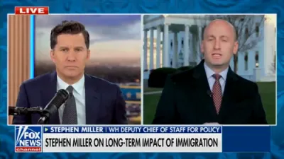 Stephen Miller Warns Immigration Is Importing Global Societal Failures.