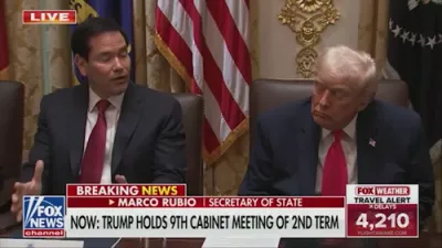 UPDATE: Nations Opposing U.S. at UN Will Lose Aid, Secretary Rubio Said. 