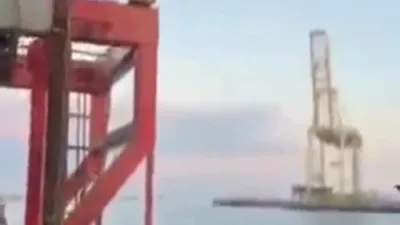 Russian Drone Strikes Turkish Cargo Ship in Odesa Port.