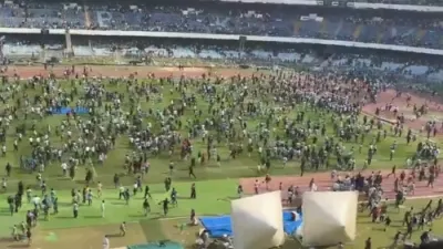 Fans Vandalize Salt Lake Stadium During Messi's India Visit.