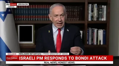 PM Netanyahu Calls for Armed Security at Public Gatherings After Bondi Beach Attack.