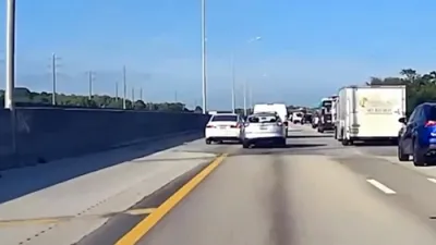 Dashcam Captures Violent Highway Road Rage in Florida.