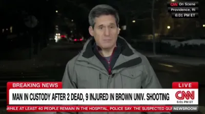 CNN: Person of Interest Detained, Released in Brown University Shooting Investigation.