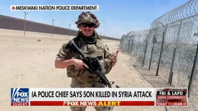 Two Iowa National Guard Sergeants Killed in ISIS Ambush in Syria.