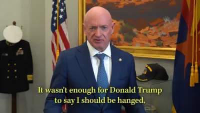 Sen. Mark Kelly Faces Command Investigation After Military Video.