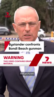 Another Dashcam Video Captures Another Heroic Attempt to Stop Bondi Beach Gunman.
