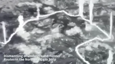 IDF Destroys Hamas Tunnel Network Near Gaza Border.