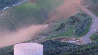 Explosion and Smoke Plume Reported Near 5 Freeway in Northern L.A. County.