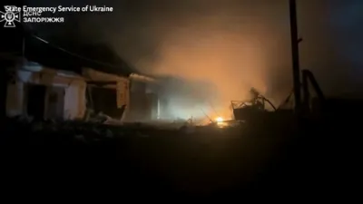 Russian Airstrikes Injure Civilians in Ukraine on Christmas Eve.