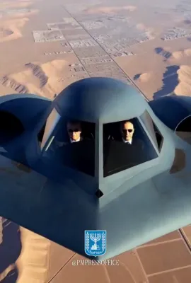 Netanyahu Sends Message to Iran With Trump B-2 Video.