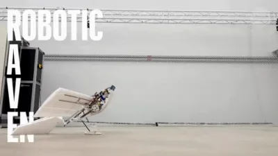 Researchers Create Energy-Efficient Drone That Launches Like a Crow.