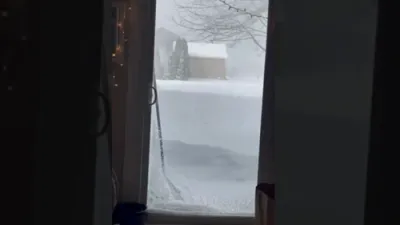 Upstate New York Faces Blinding Snow and Strong Winds.