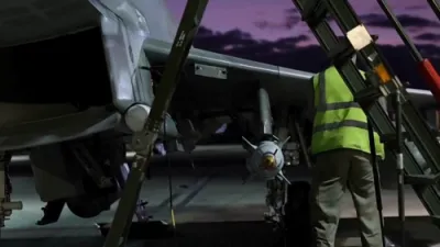 RAF Typhoons Deliver Guided Bombs on ISIS Tunnels in Syria.