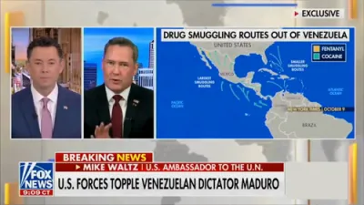 Mike Waltz Calls Maduro a Narcoterrorism Backer Ahead of Capture.