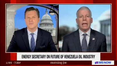 Secretary Wright Says Sanctions Relief Will Bring Venezuelan Oil Workers Back.