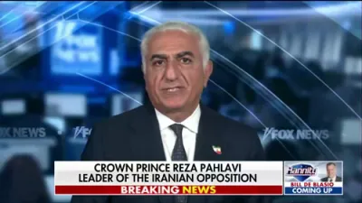 Exiled Shah's Son Highlights Millions in Iran Protests.