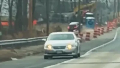 Stolen BMW Flips Repeatedly During High-Speed Police Chase.