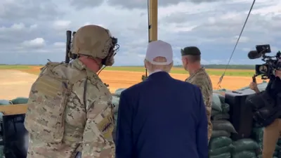 U.S. President Trump Observes U.S. Forces' Rehearsal in Capturing Maduro.