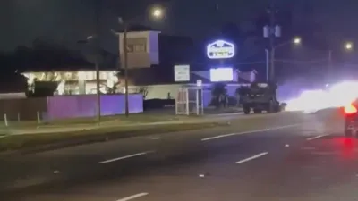 Military-Style Truck Leads Deputies on Hour-Long Houston Chase.
