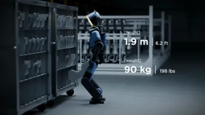 Boston Dynamics Releases New Video of Next-Generation Atlas Robot.