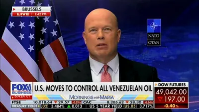 Whitaker Says Trump's Venezuela Oil Deal Strengthens U.S. Hemisphere Role.