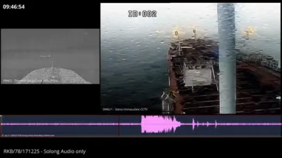 New Video Reveals Moment Ships Exploded After North Sea Crash.