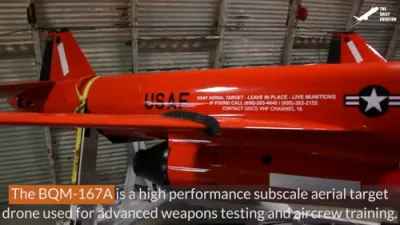 U.S. Air Force Deploys Super-Fast Target Drone in Training Missions.