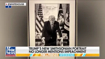 Updated Smithsonian Trump Display Drops Impeachment and January 6 References.