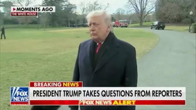 Trump Explains Choosing Delcy Rodr&iacute;guez Over Machado to Preserve Stability.